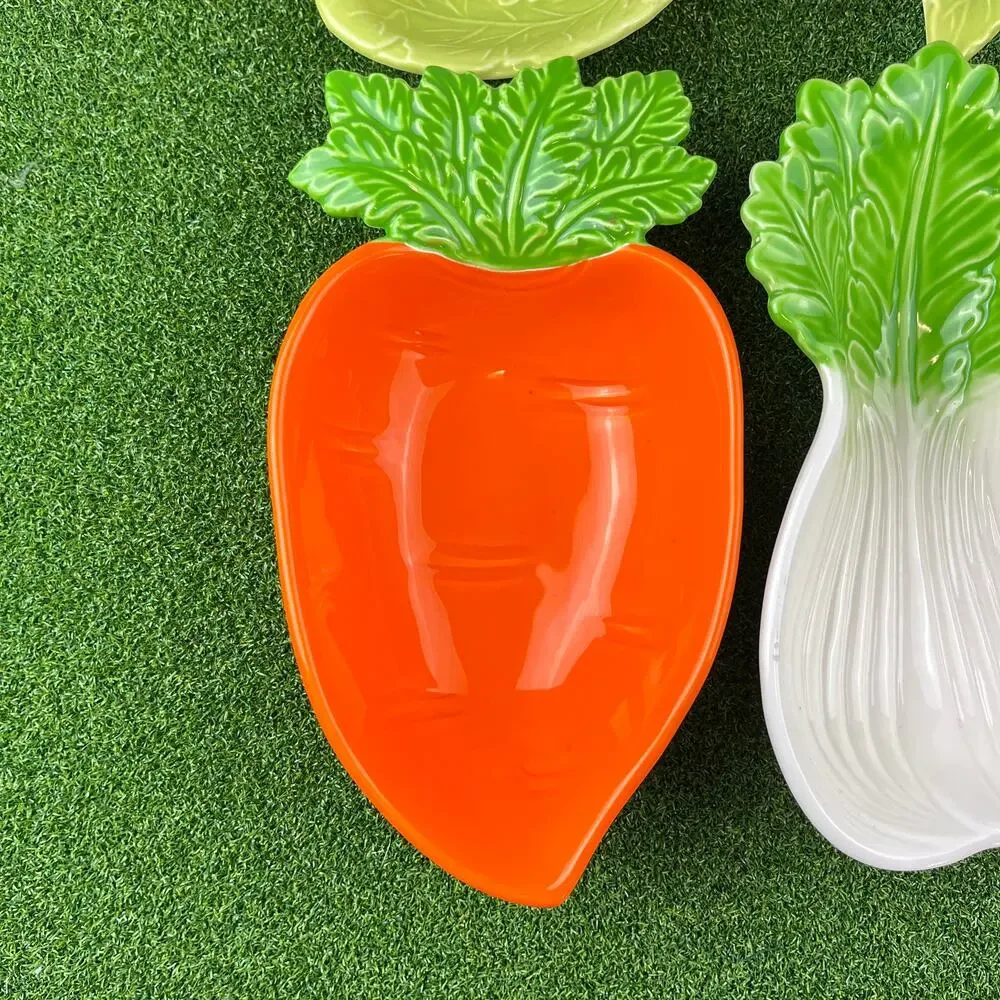 Vintage Ceramic Serving Dishes Vegetables Shaped Lot